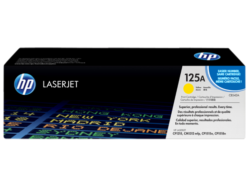125A Toner Color Yellow HP Laserjet CP1210-CP1215-CP1217-CP1515-CM1312