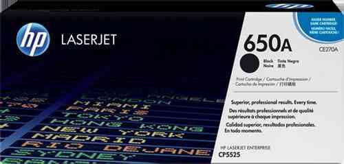 650A Toner Negro HP Laserjet CP5520-CP5525