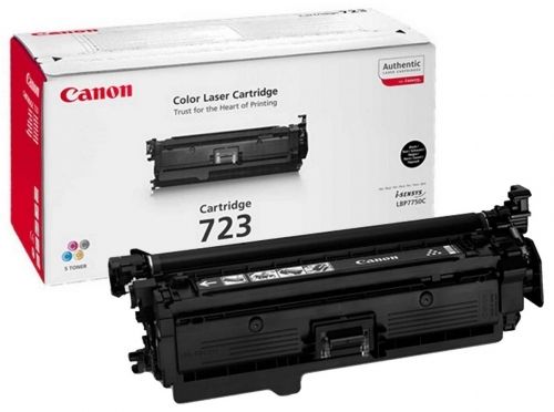 Toner Color Negro Canon  Nº 723BK LBP-7750, 5.000 Páginas