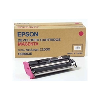 Cartucho EPSON ACULASER C1000, C2000 Toner Color Magenta, 6.000 Copias