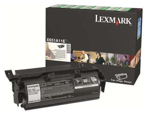Toner Negro LEXMARK X651-X652-X654-X656-X658, 7.000 Páginas