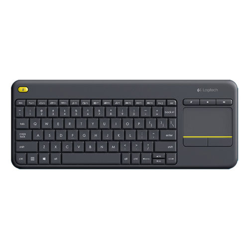 Logitech K400+ Wireless Touch Keyboard Negro