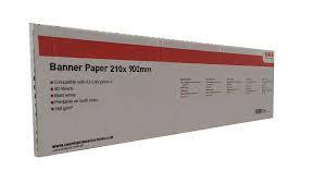 Papel Banner OKI A4 ( 210 x 900 mm.) 40 Hojas