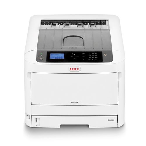 Impresora Láser Color OKI C834DNW, A3, Toner 10.000 Có, Dúplex